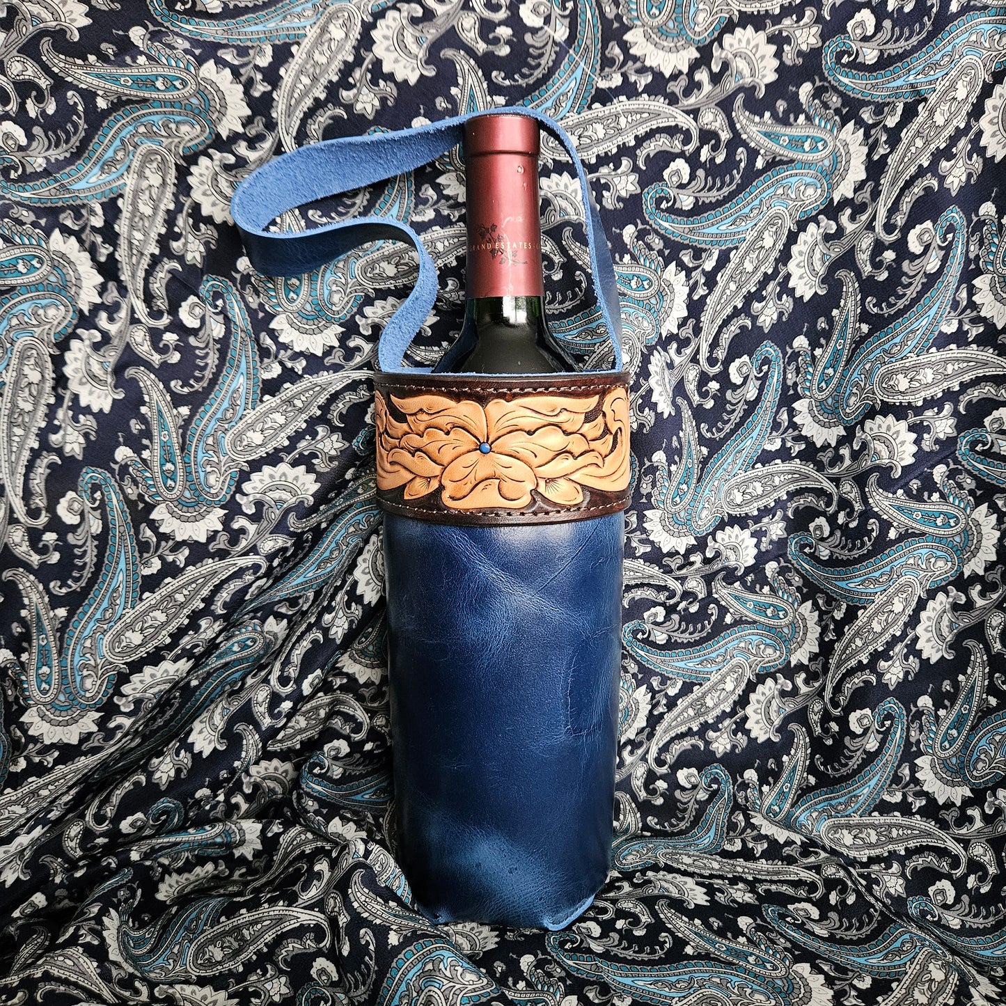 Tote - Wine Blue