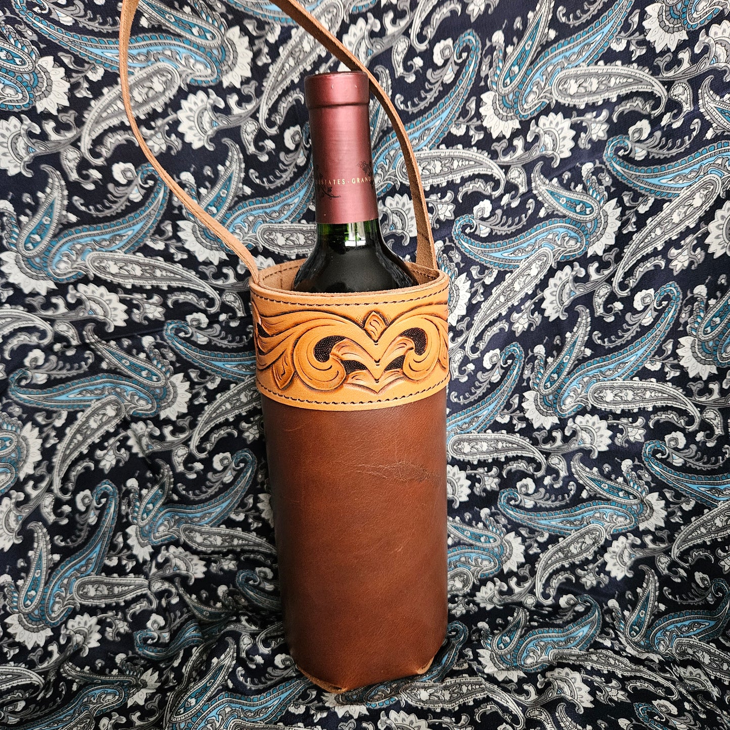Tote - Wine Pebbled Brown
