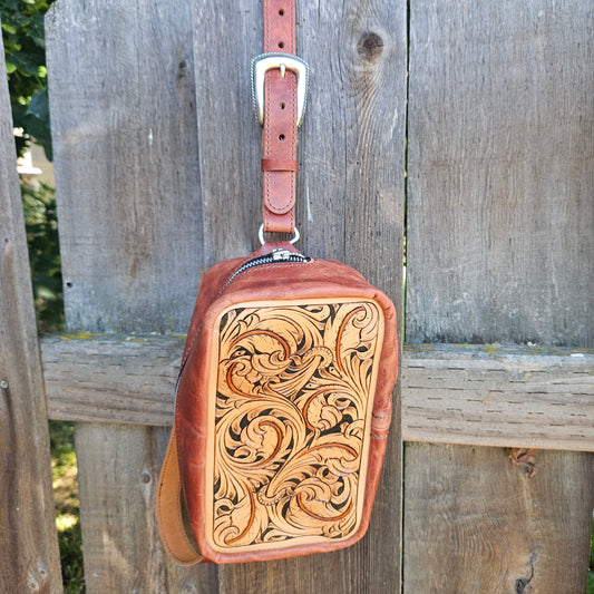 Purse - Cross Body - Feather